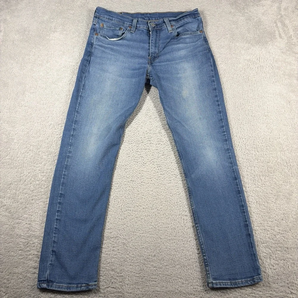 Levi's 511 Slim Fit Jeans Mens 32x30 Mid Wash Blue Stretch Denim 04511